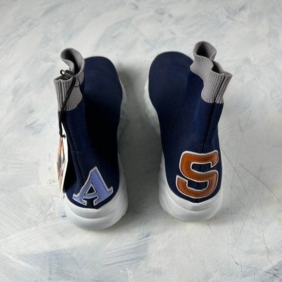 Rare Knitted Hi-Top Sock Trainer Sneakers Acne Studios BNWT - Picture 7 of 11